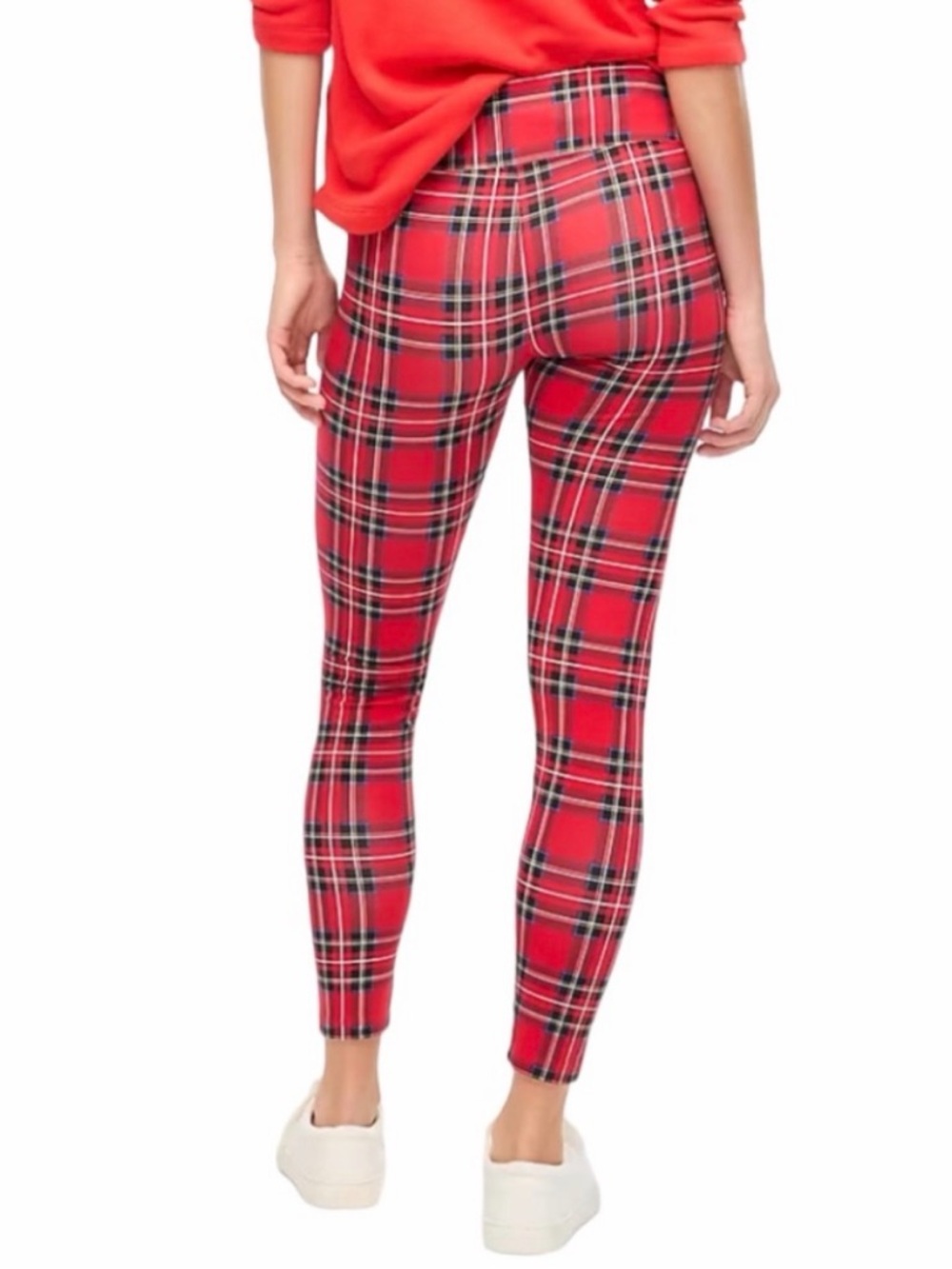 J.Crew Holiday Tartan Leggings (M)